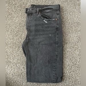 2 pair of Abercrombie 90s Straight Jeans